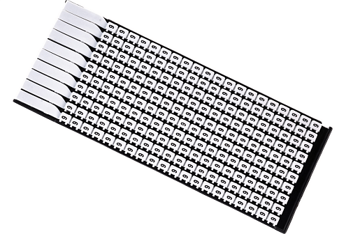 Маркер для кабеля 0.5-1.5мм символ "9" уп.200шт DKC MKF9S1: фотография 1