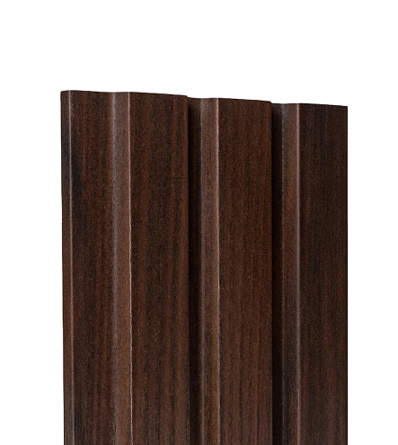 Стеновая панель ACUPAN  GLEIS (Рейки) MDF ECO 122.502.94 Эльм коричневый 2760х122х12мм: фотография 1