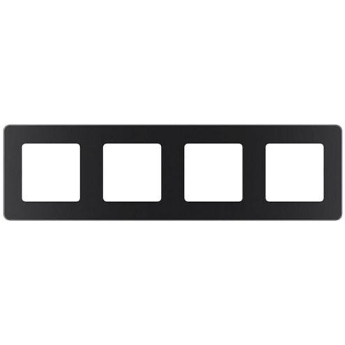 Рамка 4-м Inspiria антрацит Leg 673963: фотография 1