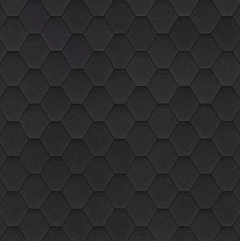 Гибкая черепица Технониколь Оптима Соната Черный 3м²: фотография 1