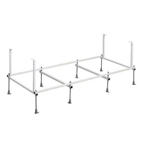 ZRU9302770 ТОЛЬКО С ВАННОЙ Монтажный комплект для ванны Hall 170х75, слив-перелив, комплект креплений к стене, к фронтальной панели: фотография 1