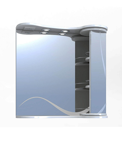 Зеркало Callao 700 с поворотной полкой: фотография 1