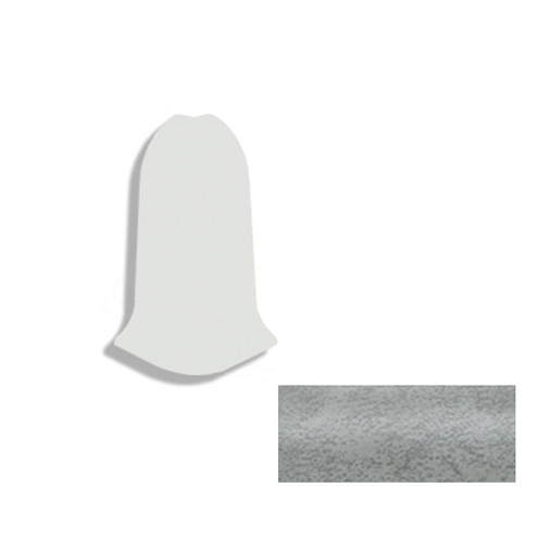 L047 Внешний угол 58мм  с держателем Бетон  : фотография 1