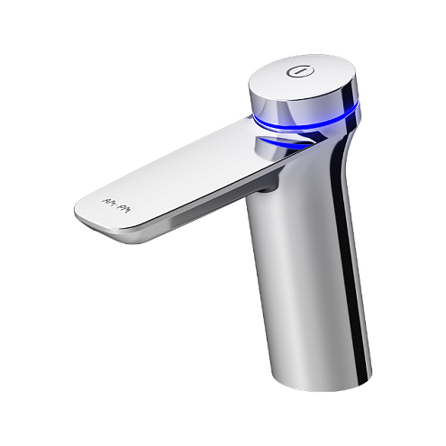 F50A82400 Inspire V2.0, TouchReel электронный см-ль с д/к, излив 125 мм, хром: фотография 1