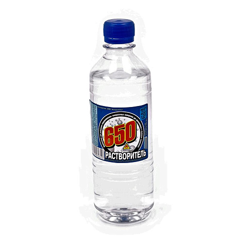 Растворитель 650 Кэпитал, бутылка пэт  0,5л : фотография 1