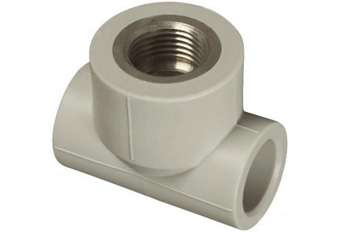 Тройник с переходом на металл внутренняя резьба 25х3/4&quot;х25 FV-plast: фотография 1