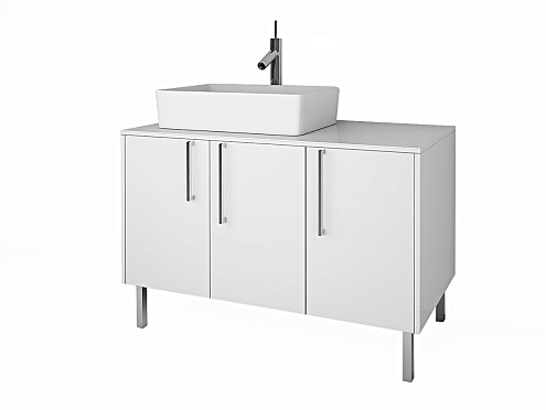 Тумба Токио 105 арт.08 белая: фотография 1