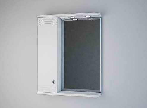 Зеркало Лира 55 арт.04  электрика, левое: фотография 1