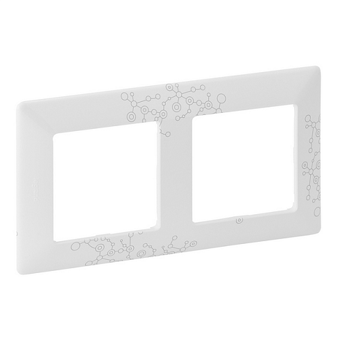 Рамка 2-места Valena Life универсальная эл грей Leg 754122: фотография 1