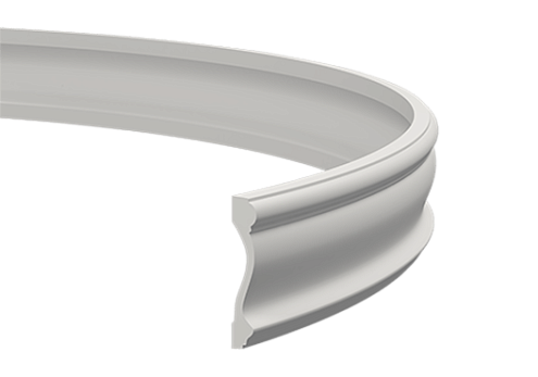 Молдинг 1.51.367flex размеры 24х124х2000 мм: фотография 1