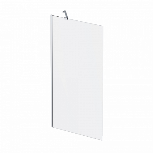 Стеклянная шторка для ванны 80 AM.PM Gem W90BS-080-140CM фиксированная, профиль хром: фотография 1