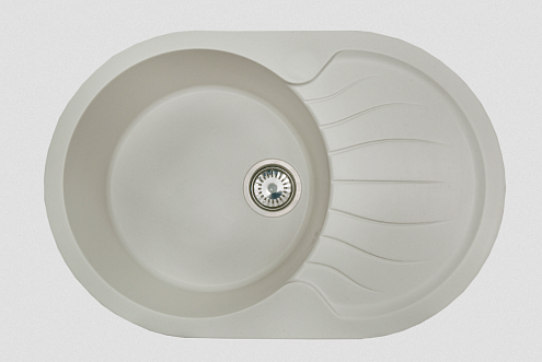 Мойка GRANICOM NOVELL Изабелла 750х505 мм латте без сифона: фотография 1