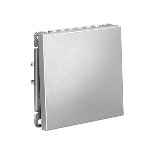 Переключатель 1-клавишный ArtGallery (сх.6) 10AX механизм алюминий Systeme Electric GAL000361: фотография 1