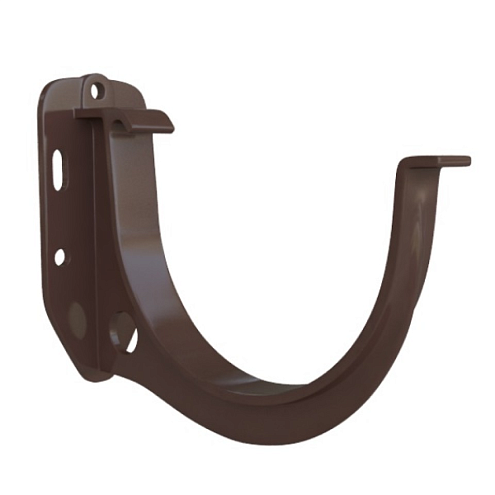 Кронштейн желоба ПВХ, Коричневый, АльтаПрофиль : фотография 1