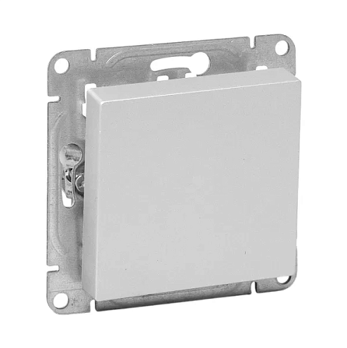 Выключатель проходной 1-клавишный Эпика механизм алюминий EKF UP1-SWA-11: фотография 1