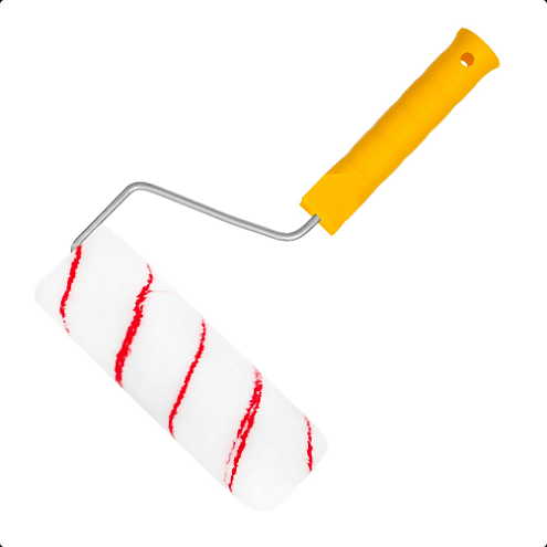 Валик "Нейлон", бюгель 6мм, ворс 12мм, 40х180мм, для всех видов ЛКМ, РемоКолор: фотография 1