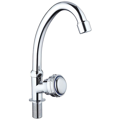 Смеситель для умывальника/мойки 1/2 кер F4195 FRAP п/гайку моно: фотография 1