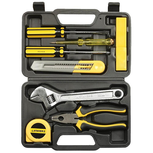 Набор инструмента ЗУБР Компакт-26, трещотка с насадками: фотография 1