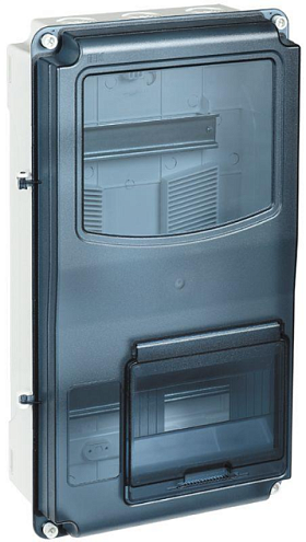 Корпус пластиковый KREPTA 5 ЩУРн-П 3/12 IP66 PC IEK MSP3-N-12-55: фотография 1