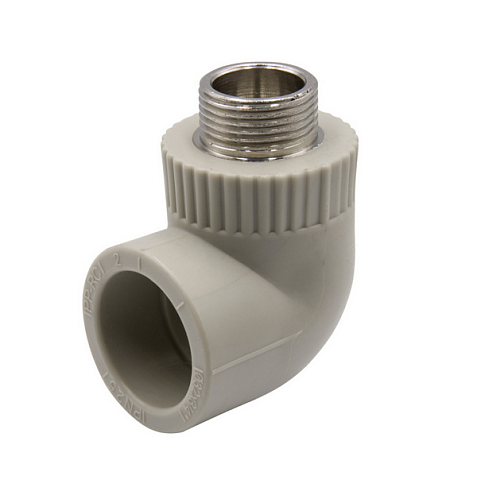 Уголок комбинированный наружная резьба 32х3/4'' EVER plast   : фотография 1