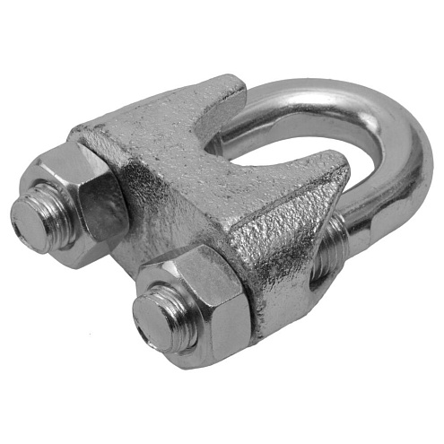 Зажим троса DIN 741  5мм, 2шт &quot;Fixbox&quot;: фотография 1