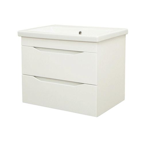 Тумба Комо 60 подвесная 2 ящика под умывальник Комо 60: фотография 1