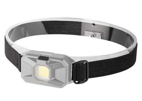 Фонарь налобный H8-L1W-gy 1Вт COB 100лм IP20 3 режима: 100проц./30проц./мигающ. 3хAAA (не в компл.) сер. (блист.) ФАZА 5031159: фотография 1