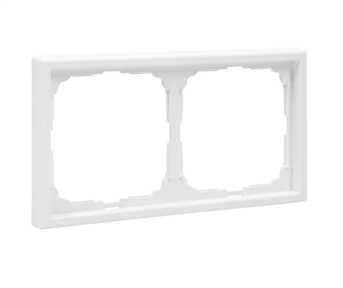 Рамка 2-местная ArtGallery универсальная лотос Systeme Electric GAL001302: фотография 1