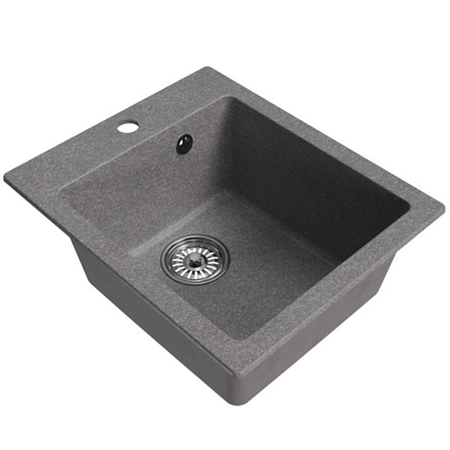 Мойка ML-GM14 графит (342), 420х500х190 мм: фотография 1