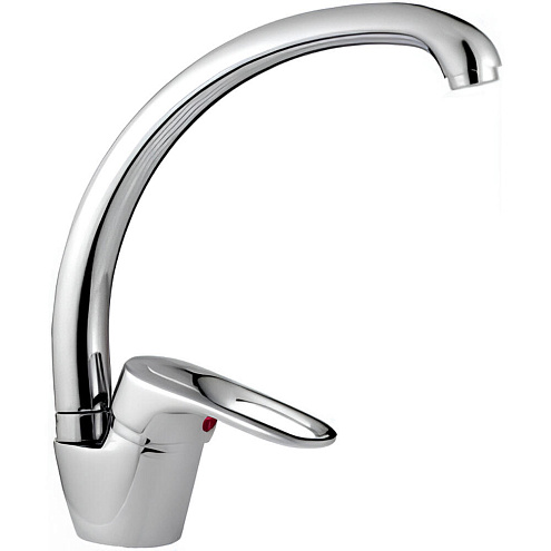 Смеситель для кухни 40к F4128-В FRAP с отв боковая: фотография 1