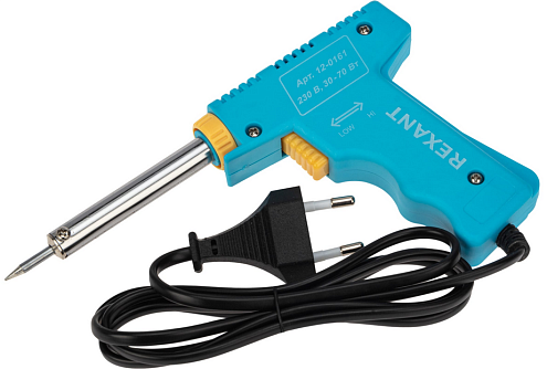 Паяльник импульсный 220В 30-70Вт Rexant 12-0161: фотография 1