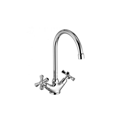 LM2505C &quot;Бенефит&quot; Смеситель для кухни с поворотным изливом, хром: фотография 1