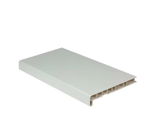 Подоконник ПВХ &quot;МП&quot; белый 2250х200мм: фотография 1