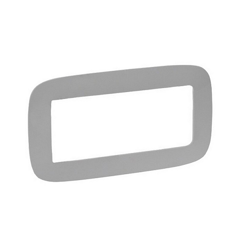 Рамка 5 модулей Valena Allure алюминий Leg 754396: фотография 1