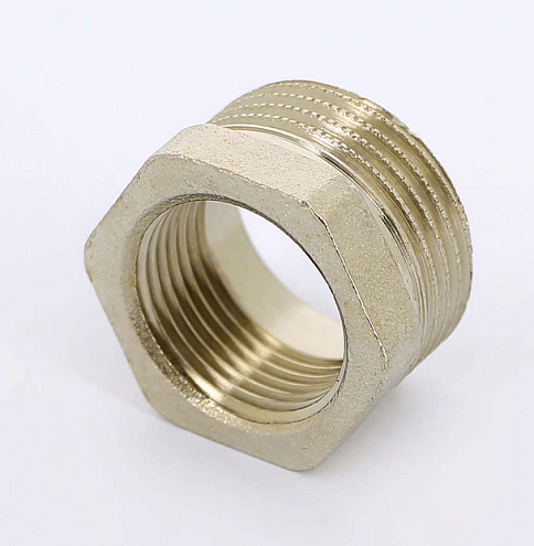 Футорка никелированная 1&quot;х3/4&quot; НВ Uni-Fitt: фотография 1