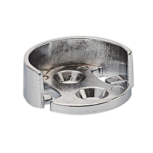 Держатель для трубы 25мм металлический хром  "Element": фотография 1