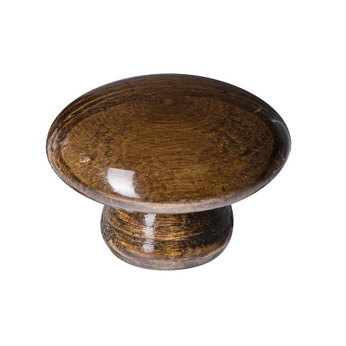 Ручка буковая лакированная  модель 1 под орех глянцевая, 2шт &quot;Element&quot;: фотография 1