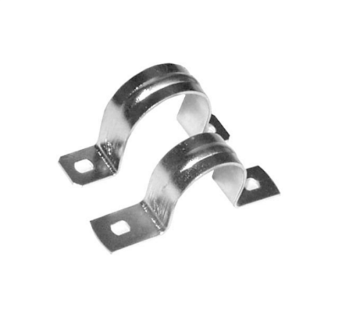 Скоба металлическая двухлапковая d25мм Ruvinil С21425: фотография 1