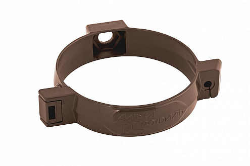 Хомут трубы, Коричневый, АльтаПрофиль: фотография 1