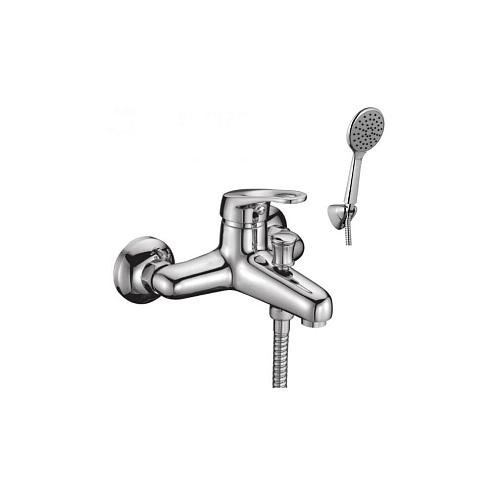 Смеситель Lemark &quot;Омега&quot; LM3102C для ванны с коротким изливом хром: фотография 1