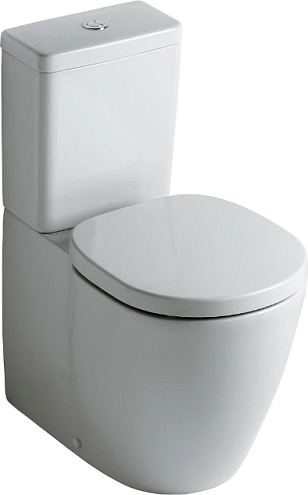 Чаша напольная пристенная Ideal Standard Connect E803701 для монтажа с бачком: фотография 1