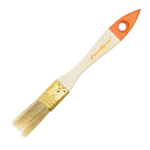 Кисть &quot;Стандарт&quot;,  20мм, натуральная щетина, для всех ЛКМ, РемоКолор: фотография 1