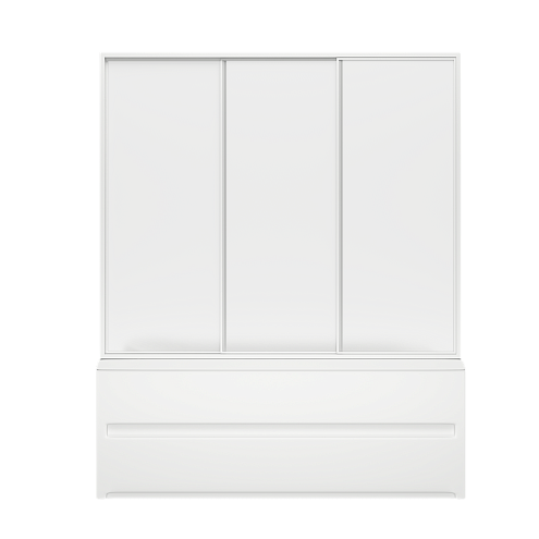 Шторка Ахин, Атланта, Мальта, Индика, Нептун 3 створки стекло: фотография 1