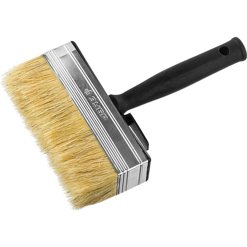 Кисть-макловица &quot;Мини&quot;, 50х150мм, натуральная щетина, для всех ЛКМ, ЗУБР: фотография 1