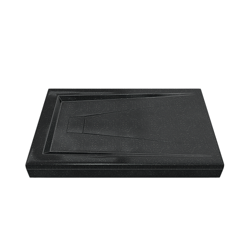 Поддон литьевой Атриум 1200х800 Антрацит: фотография 1