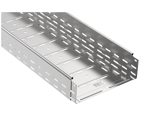 Лоток листовой перфорированный 200х100 L3000 сталь 0,8мм IEK CLP10-100-200-3: фотография 1