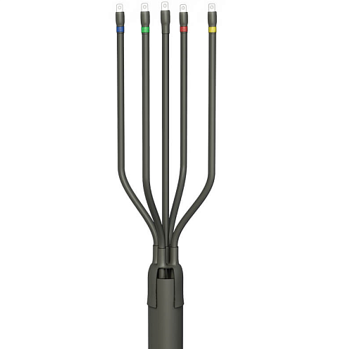 Муфта кабельная концевая универсальная 1кВ 5 ПКВ(Н)Тп-1 (70-120) нг-Ls с наконечниками (пластик/ЭПР без брони) ЗЭТАРУС zeta23347: фотография 1