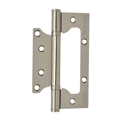 Петля накладная универсальная &quot;бабочка&quot; 800-5&quot; FHP-ECO-STD хром, без колпачка, 125х75х2,5мм: фотография 1