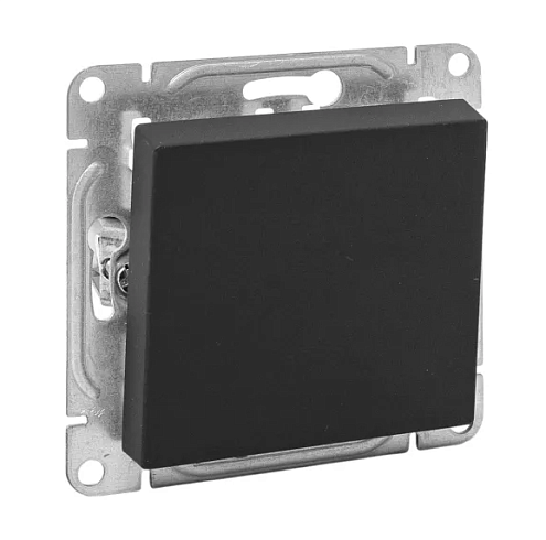 Выключатель проходной 1-клавишный Эпика механизм черный EKF UP1-SWB-11: фотография 1