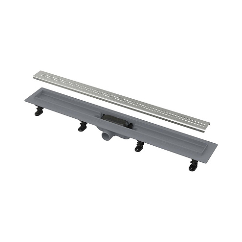 Simple - Водоотводящий желоб с порогами для перфорированной решетки арт. APZ9-850M: фотография 1